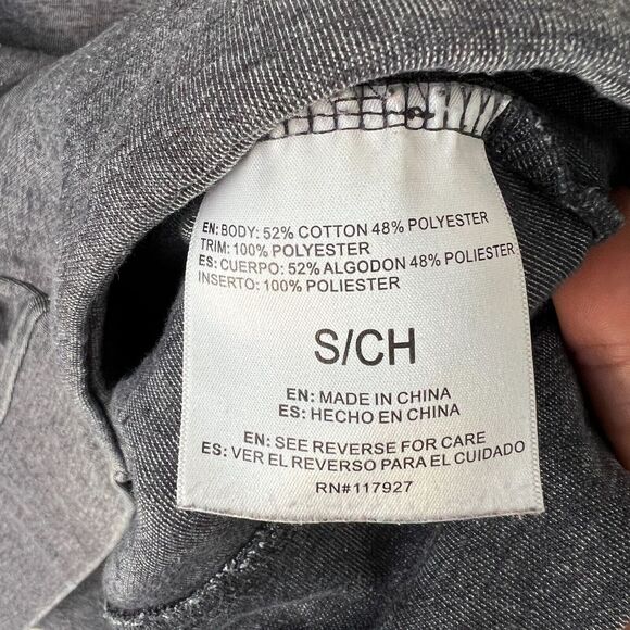 Tapout Hoodie Mens Small Gray Pullover Sweatshirt Logo Print Performance MMA - Picture 6 of 11